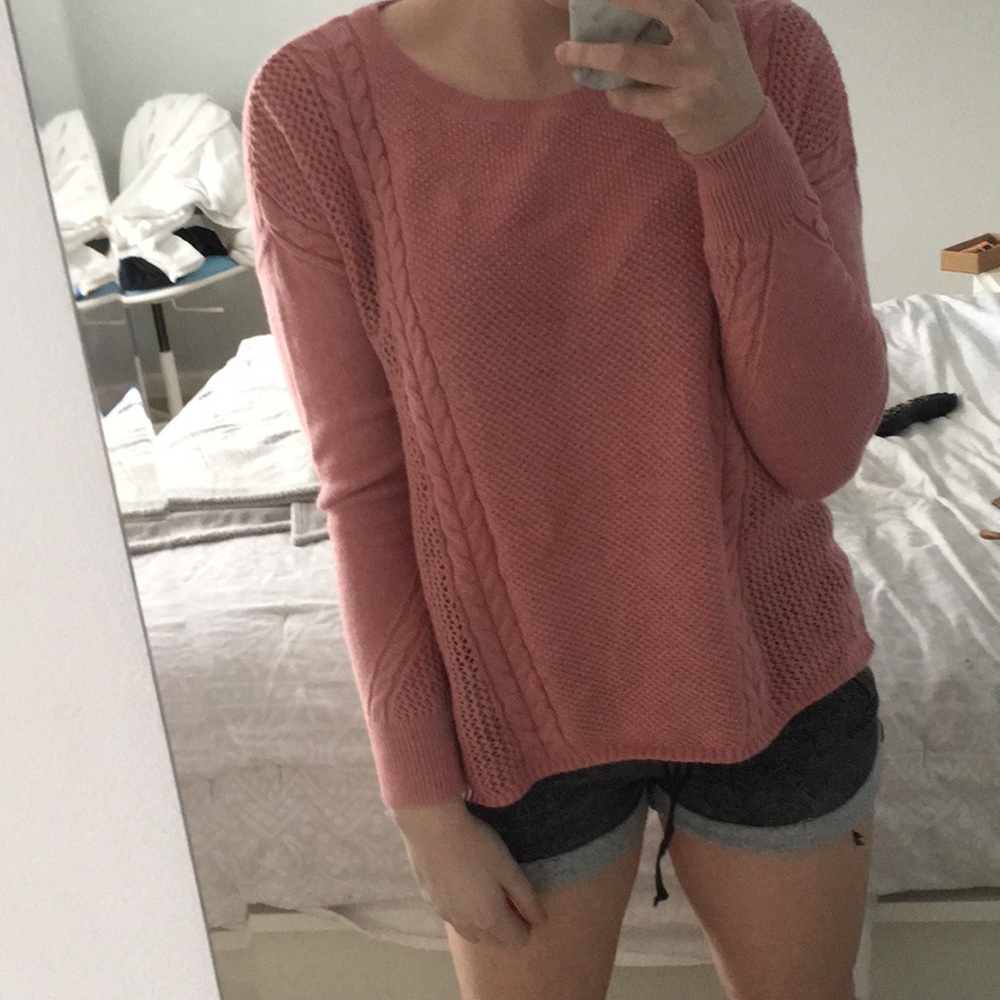 american eagle knit sweater